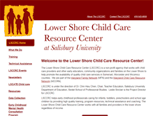 Tablet Screenshot of lowershoreccrc.org